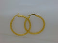 10k Yellow Gold Argollas 3.6g
