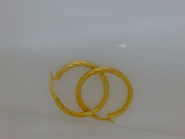 10k Yellow Gold Argollas 3.2g