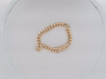 10k Yellow Gold Pulsera Cubana Solida Criolla 54.4g