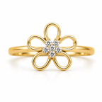 Anillo mujer Oro 10k