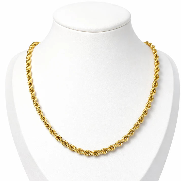 Set of moon chain with white zircons (Copia)
