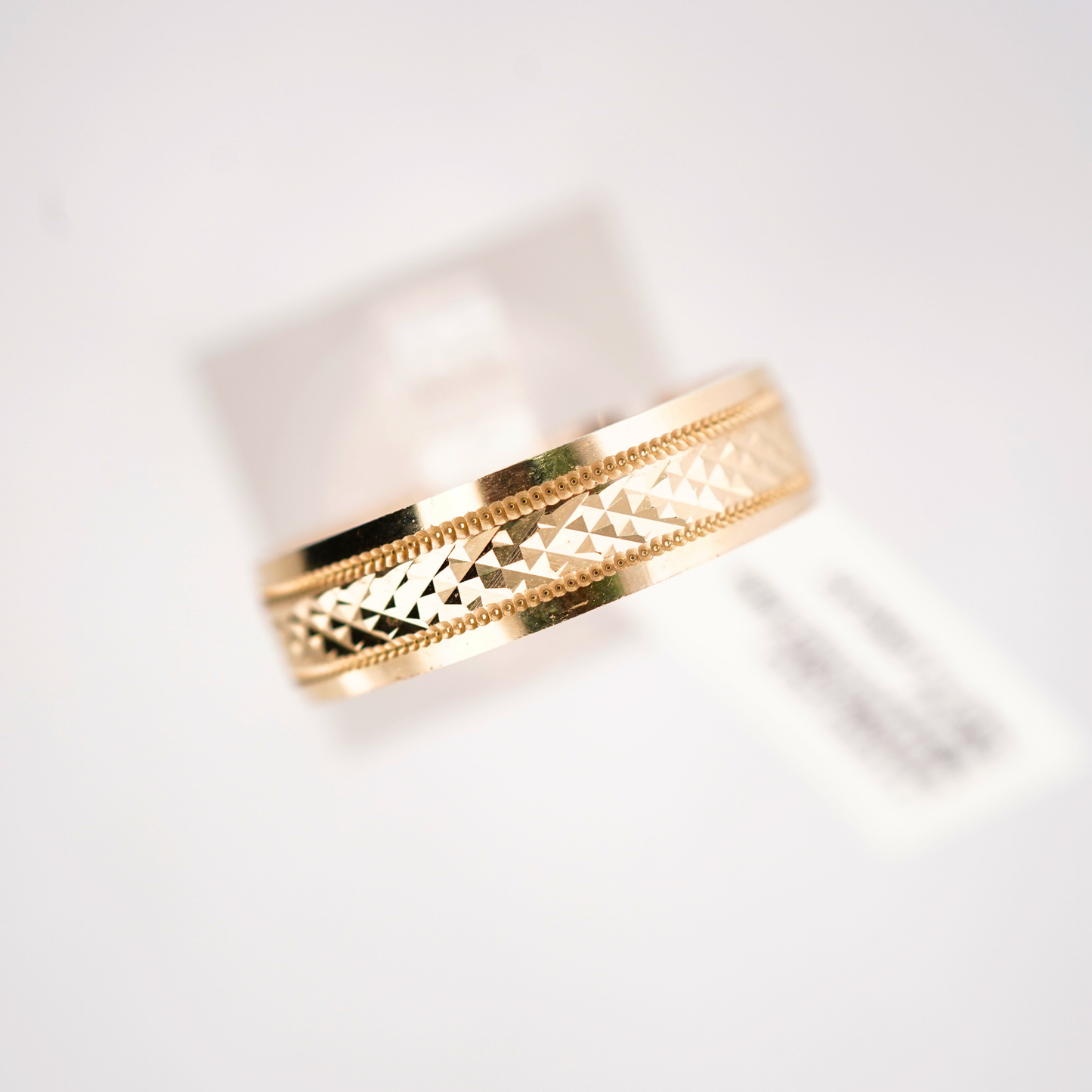 Men's braided wedding ring