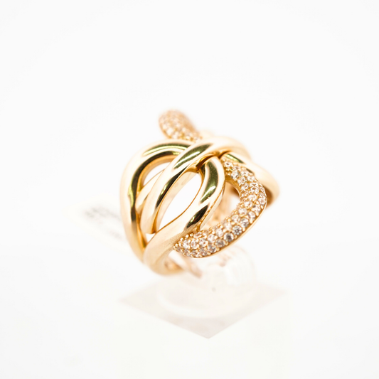 Knot Row Ring