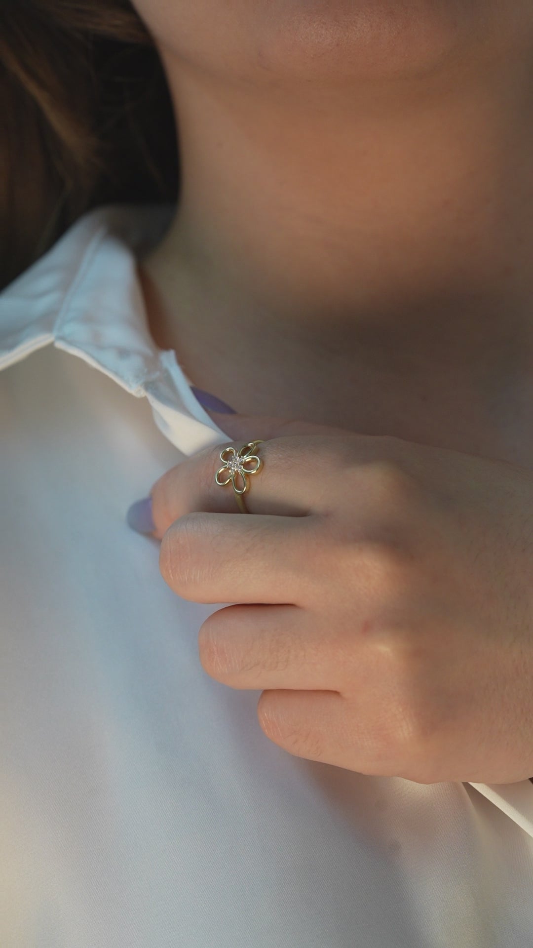 Anillo mujer Oro 10k