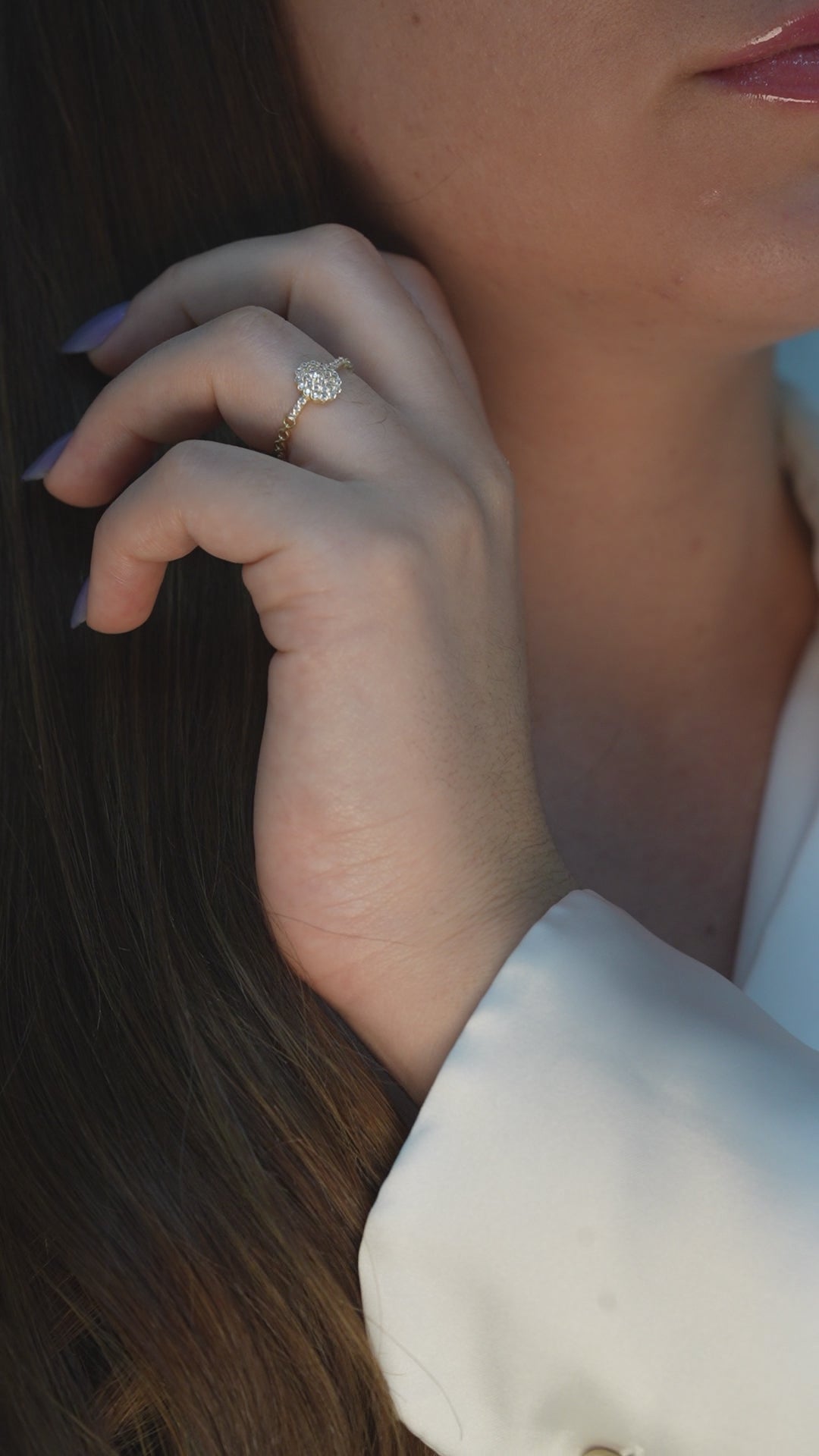 Anillo mujer Oro 10k