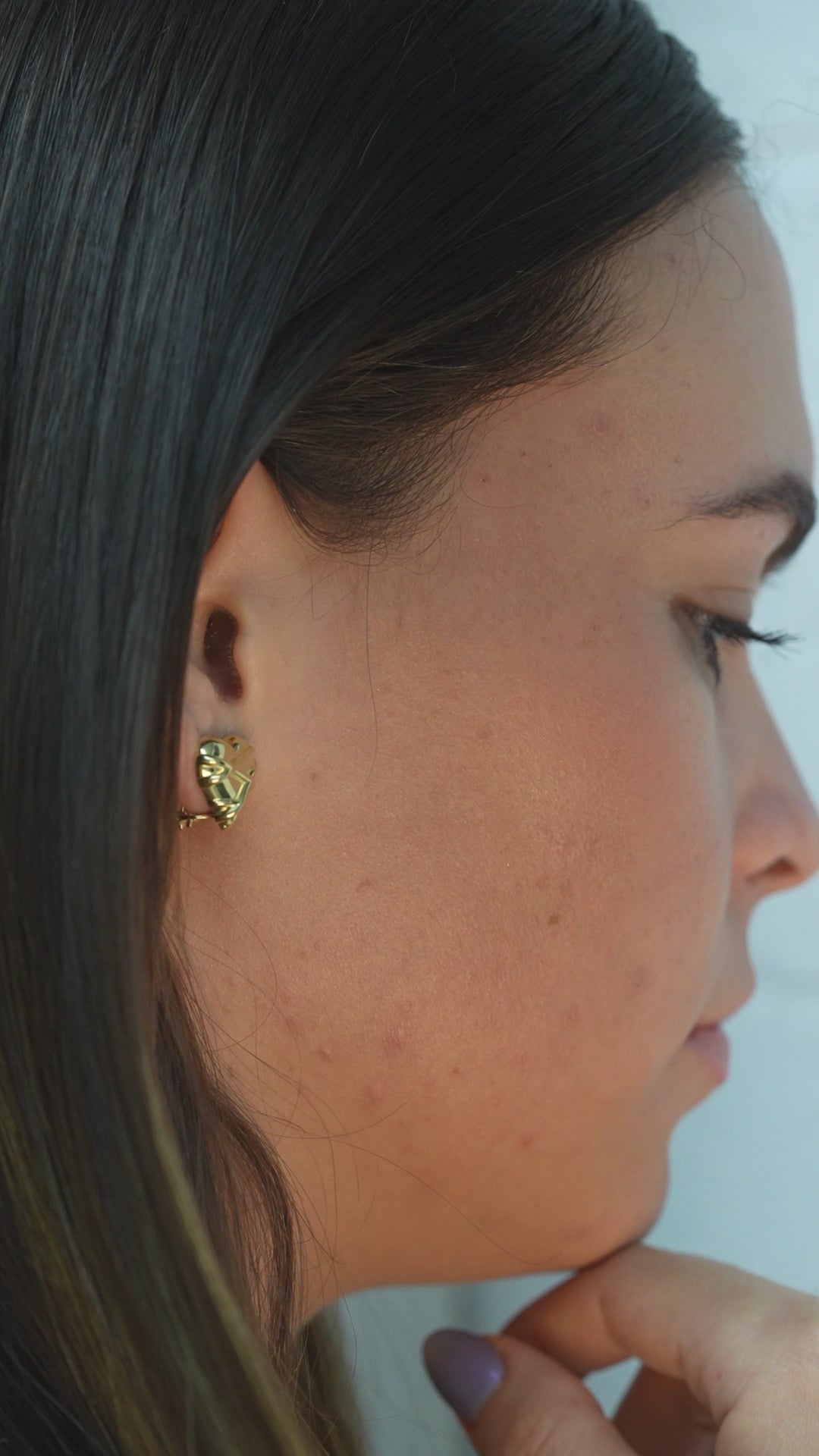 Arete Mujer Oro 10k